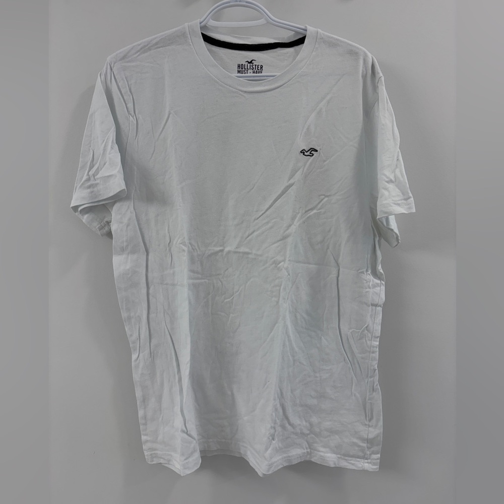 Hollister Men’s T-Shirt - White - XL